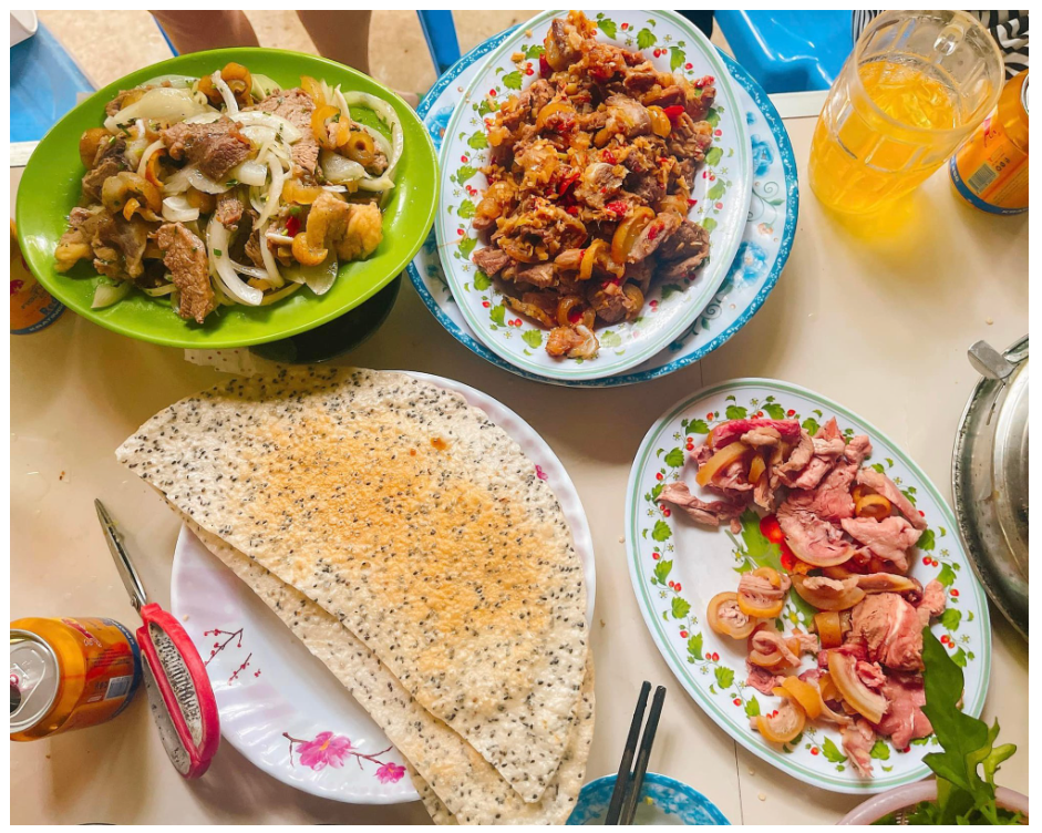 Bò nướng